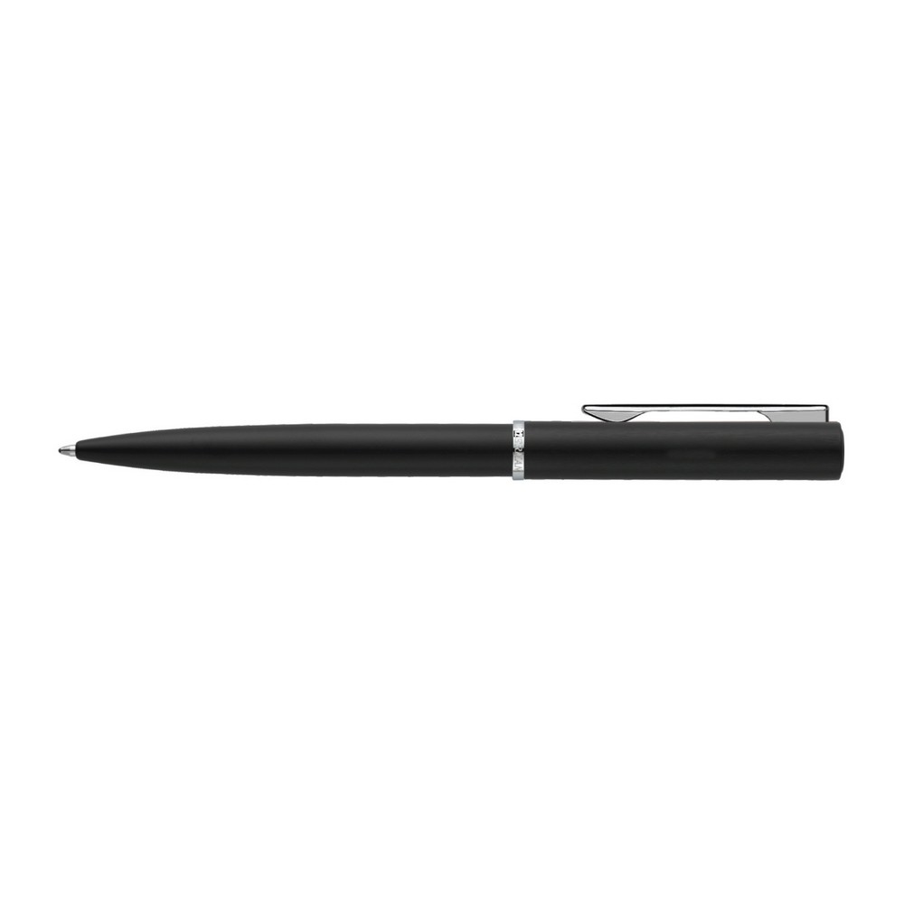 Waterman Allure Ballpoint - Blue Ink - Black - Silver Trim