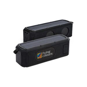 9W Solar Waterproof Bluetooth® Speaker & Power Bank