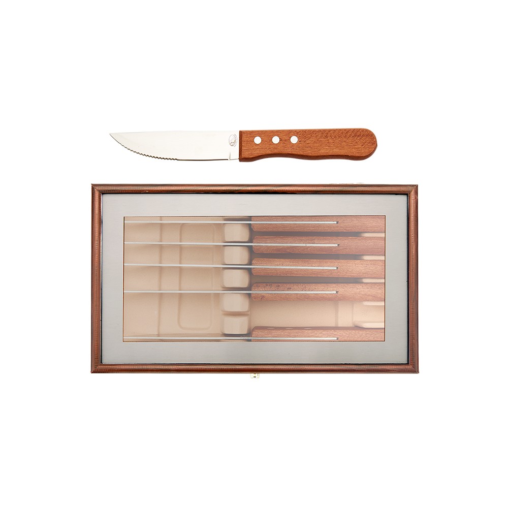 Niagara Cutlery™ Rosewood 6-Piece Steak Knife Set