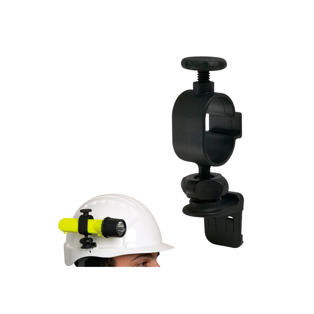 Hard Hat Flashlight Clip