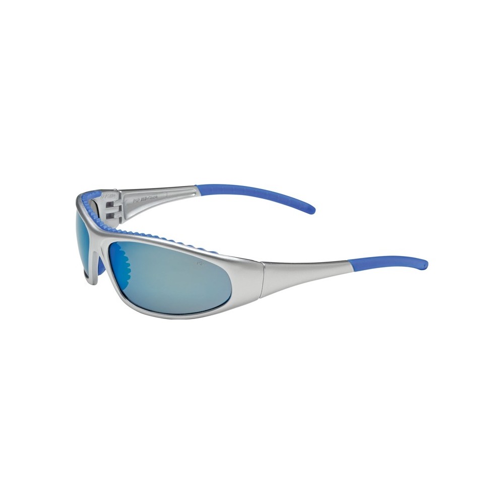 Bouton® Flashfire Blue Mirror Glasses