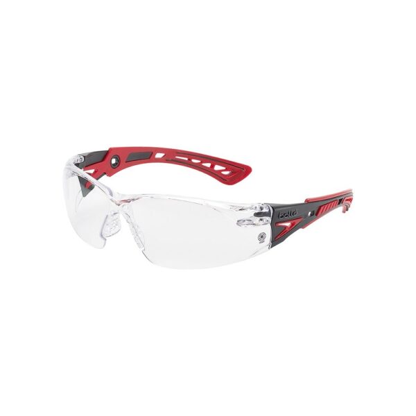 Bollé Rush Plus Temple RED Lens Clear