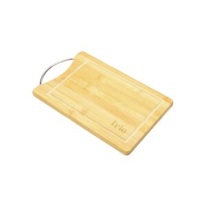 Home Basics® Bamboo Board 8"x12" w/ Handle