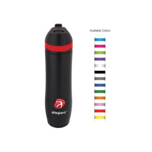 20 Oz. Persona® Wave Trail Vacuum Water Bottle