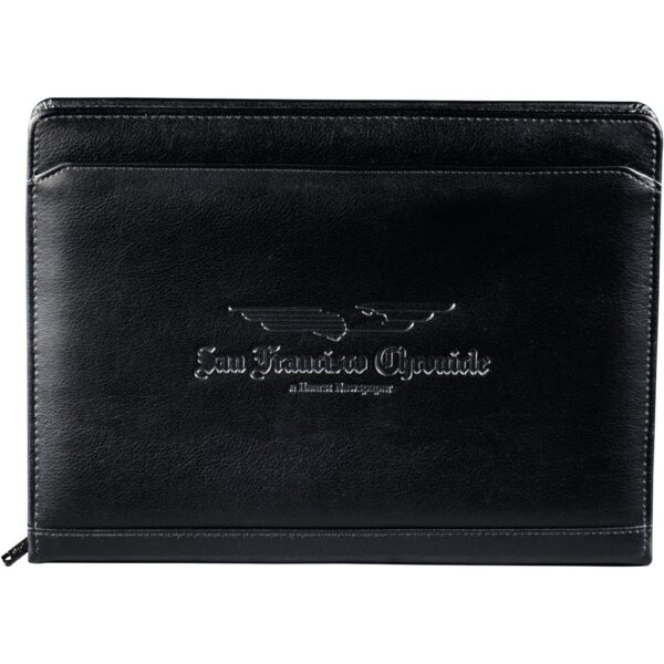 Manchester Zippered Padfolio with FSC® Mix Paper