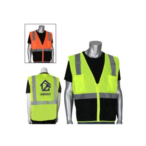 Five Pocket Black Bottom Front Value Mesh Vest