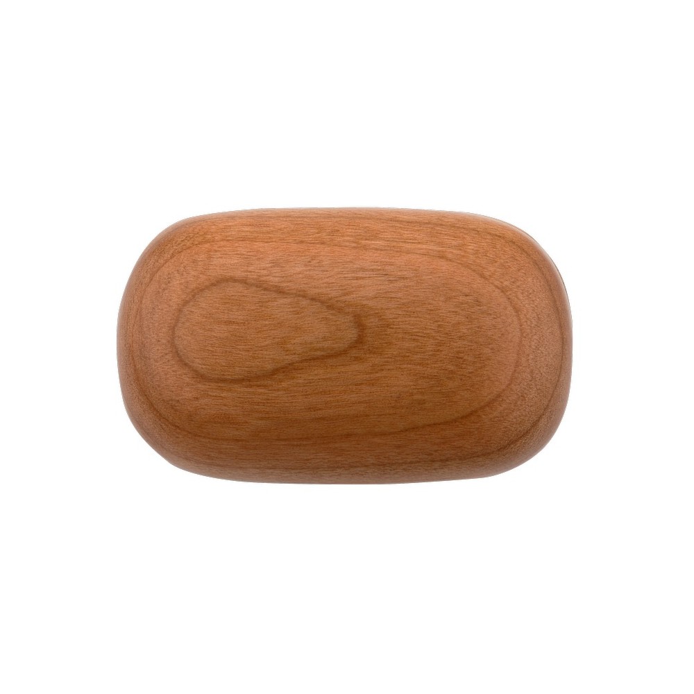 Cherry Wood TWS Wireless Earbuds and Charger Case