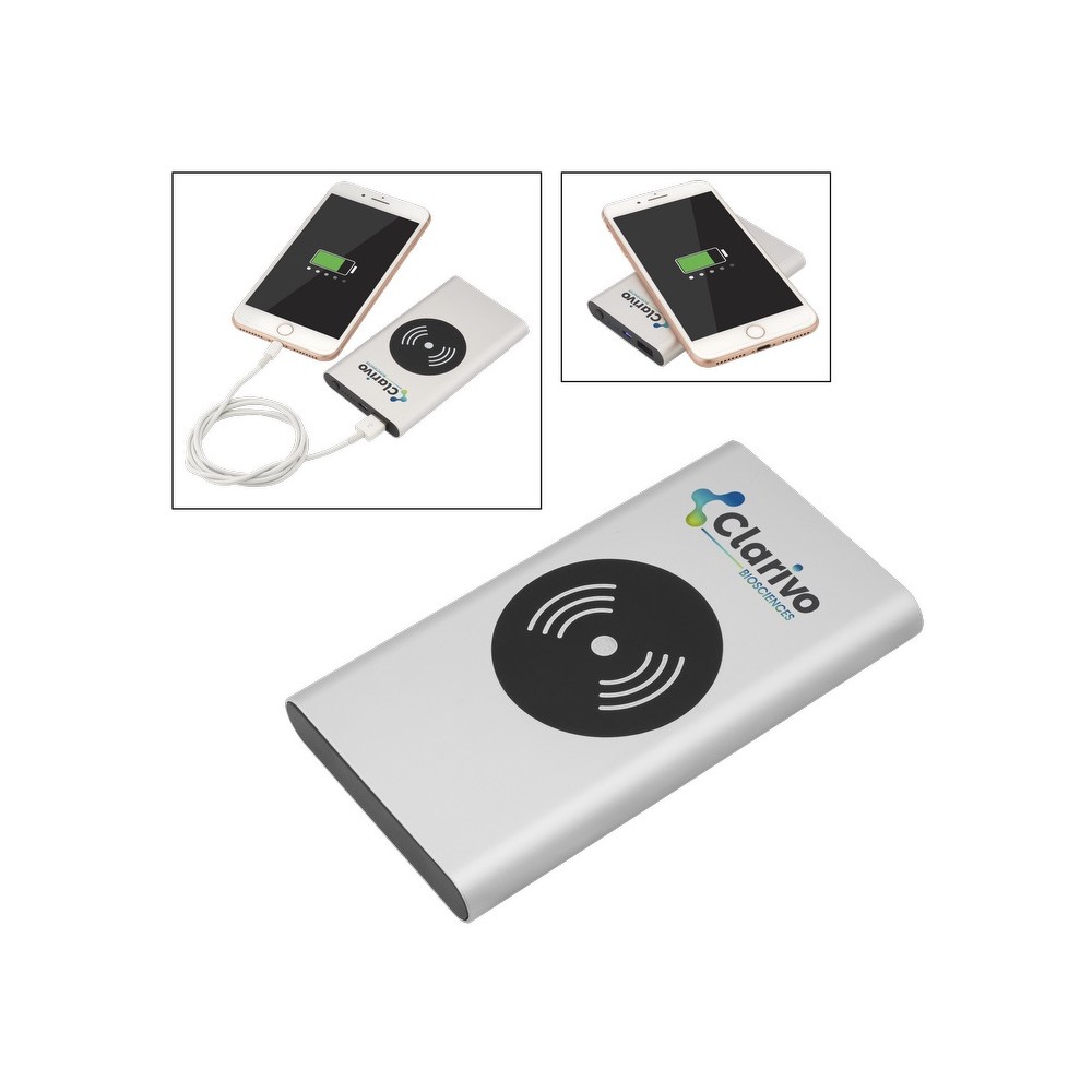 UL Cert Two-Way Wireless & Power Bank 4000mAh