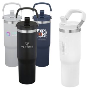 28 Oz. Urban Peak® Pinnacle Flip Straw Tumbler