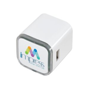 UL Listed USB Dual AC Adapter