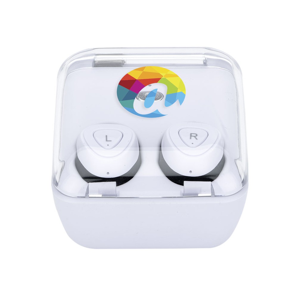 White/Clear Side View Logo