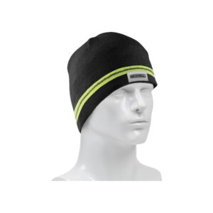 Winter Beanie with Reflective Stripe