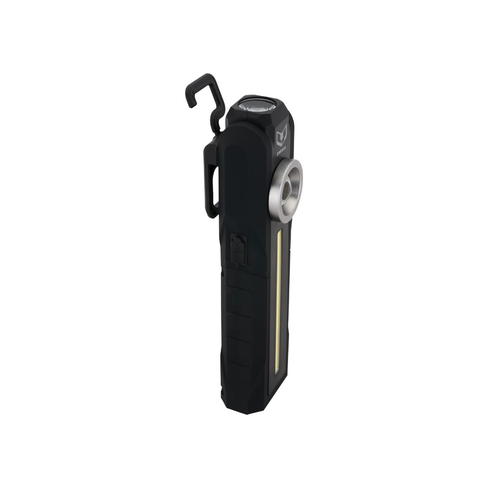 Black Logo Side View