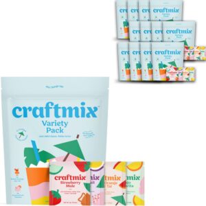 Craftmix Variety Pack Cocktail Mixers: 12 Pack