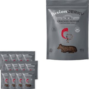 Fusion Jerky Cracked Pepper Jerky: 2.75 oz