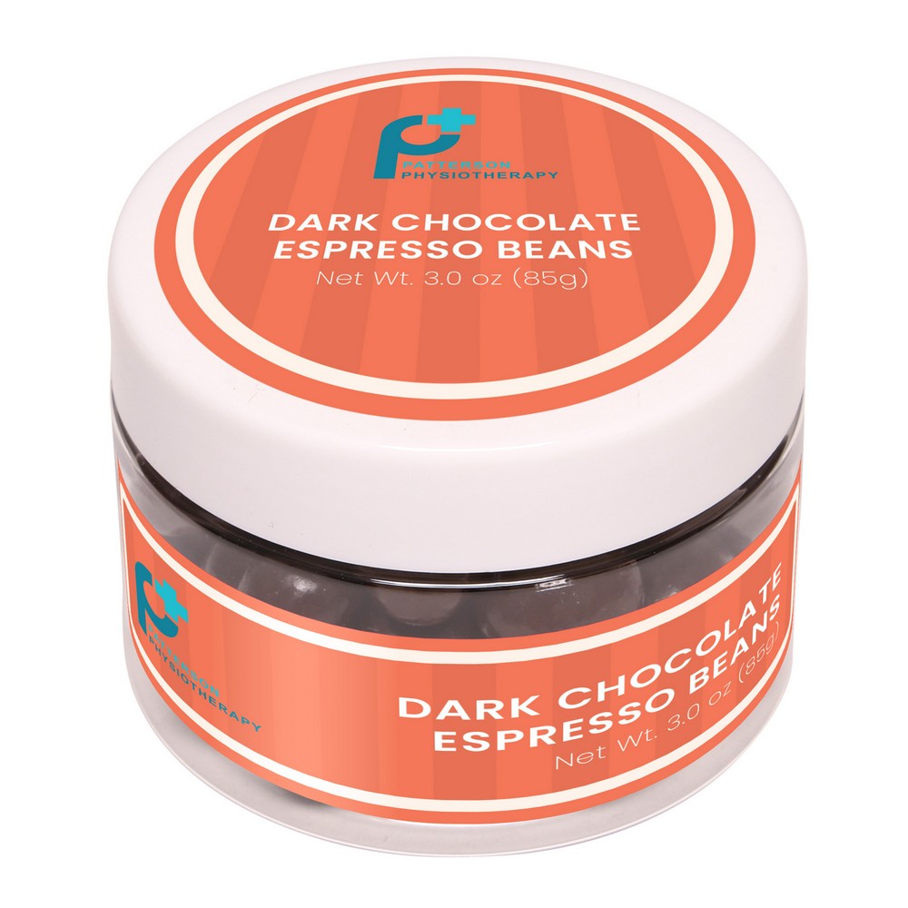 Dark Chocolate Espresso Beans : Small Jar