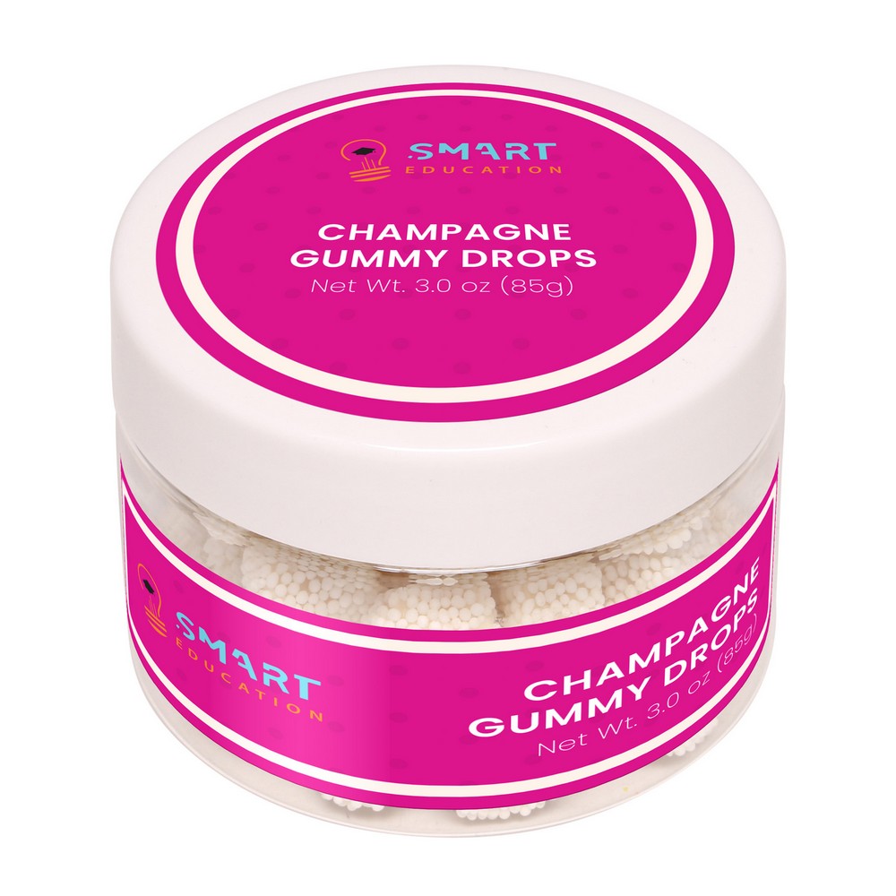 Champagne Gummy Drops : Small Jar