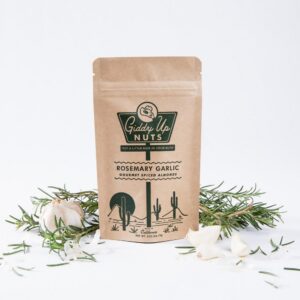 Giddy Up Nuts Rosemary Garlic Almonds: 2 oz