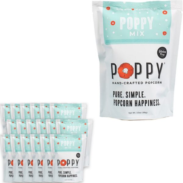 Poppy Handcrafted Popcorn Poppy Mix: Snack Bag