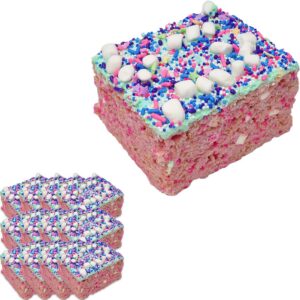 Treat House Cotton Candy "Mermaid" Rice Krispie Treat Bar: 6 oz