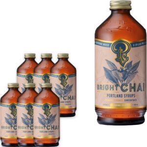 Portland Soda Works Bright Chai Syrup: 6 Pack