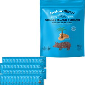 Fusion Jerky Grilled Island Teriyaki Jerky: 1 oz