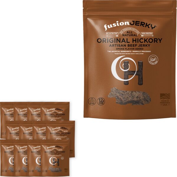 Fusion Jerky Original Hickory Jerky: 2.75 oz