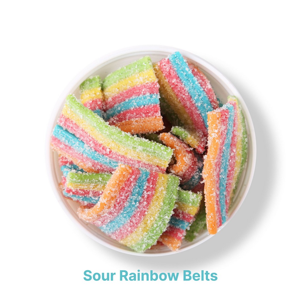 Sour Rainbow Belts: Taster Packet