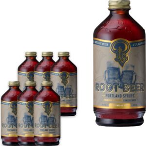 Portland Soda Works Root Beer Syrup: 6 Pack