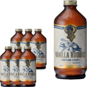 Portland Soda Works Vanilla-Spice Rooibos Syrup: 6 Pack