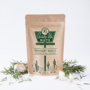 Giddy Up Nuts Rosemary Garlic Almonds: 6 oz