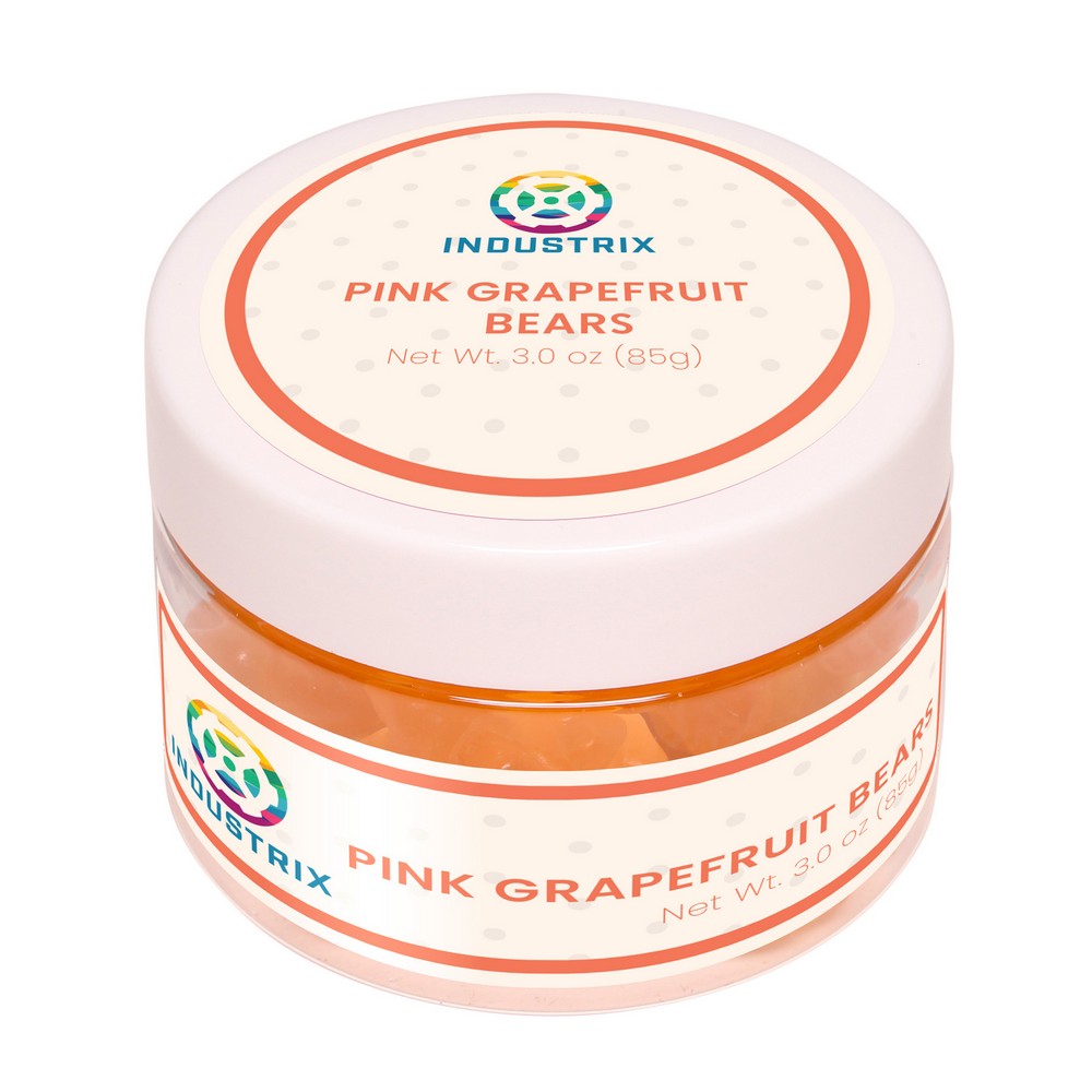 Pink Grapefruit Bears: Small Jar