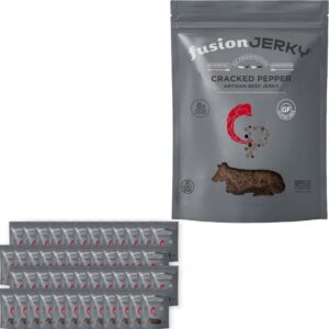 Fusion Jerky Cracked Pepper Jerky: 1 oz