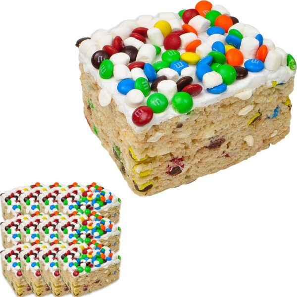 Treat House M&M Rice Krispie Treat Bar: 6 oz