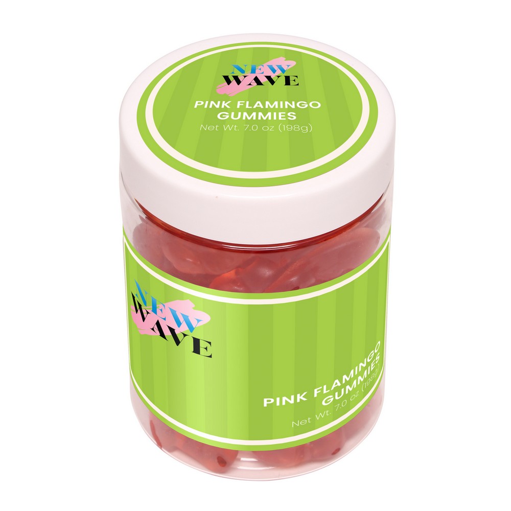 Pink Flamingo Gummies: Large Jar