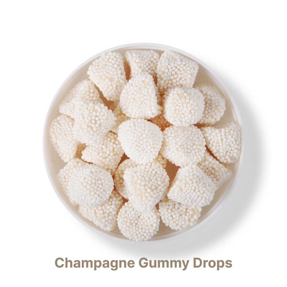 Champagne Gummy Drops : Large Jar