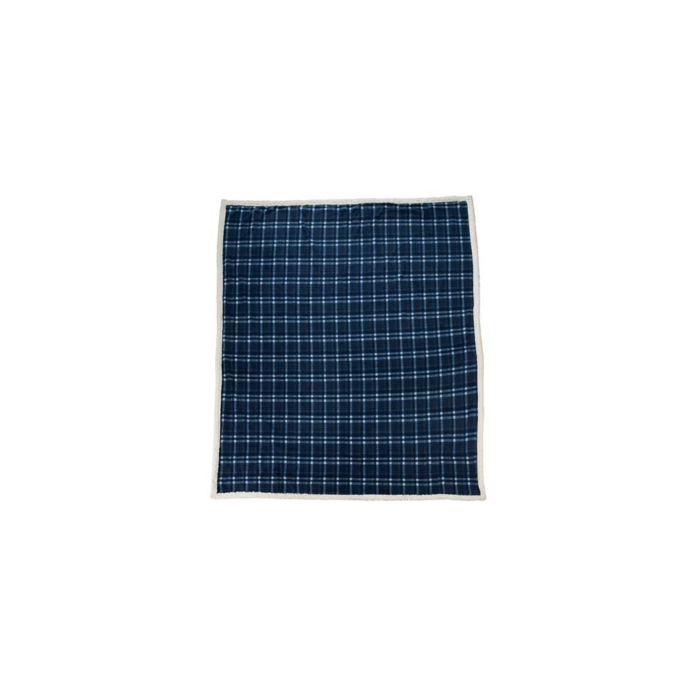 Field & Co.® Plaid Sherpa Blanket