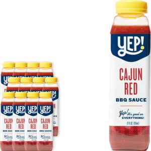 Yep! Cajun Red BBQ Sauce: 12 fl oz