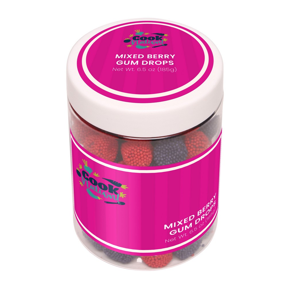 Mixed Berry Gum Drops: Large Jar