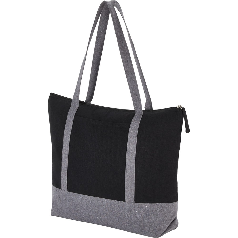 Repose 10oz Recycled Cotton Zippered Tote