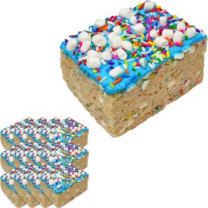 Treat House Birthday Cake Rice Krispie Treat Bar: 6 oz