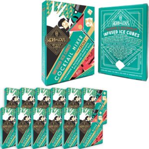 Herb & Lou's LLC Cecile Cocktail Cubes: 6 Pack