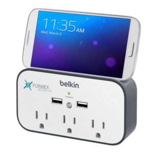 Belkin USB Wall Mount Surge Protector with Cradle