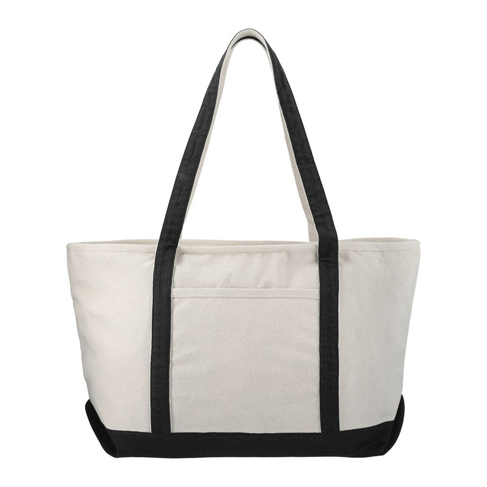 Baltic 18 Oz. Cotton Canvas Zippered Boat Tote Bag