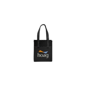 Printed Chevron Non-Woven Shopper Tote Bag