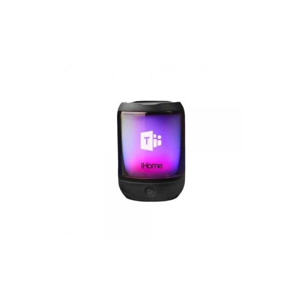 iHome PlayGlow Mini Waterproof Bluetooth Speaker with Color Changing Lights