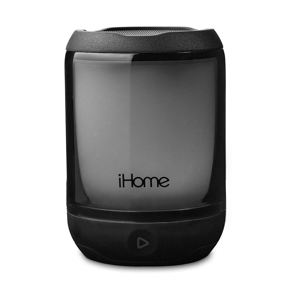 iHome PlayGlow Mini Waterproof Bluetooth Speaker with Color Changing Lights