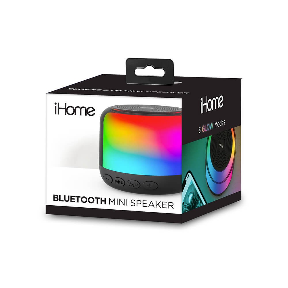 iHome Rechargeable Color Changing Mini Bluetooth Speaker