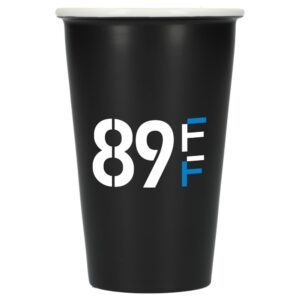 Dimple Double Wall Ceramic Cup 10oz