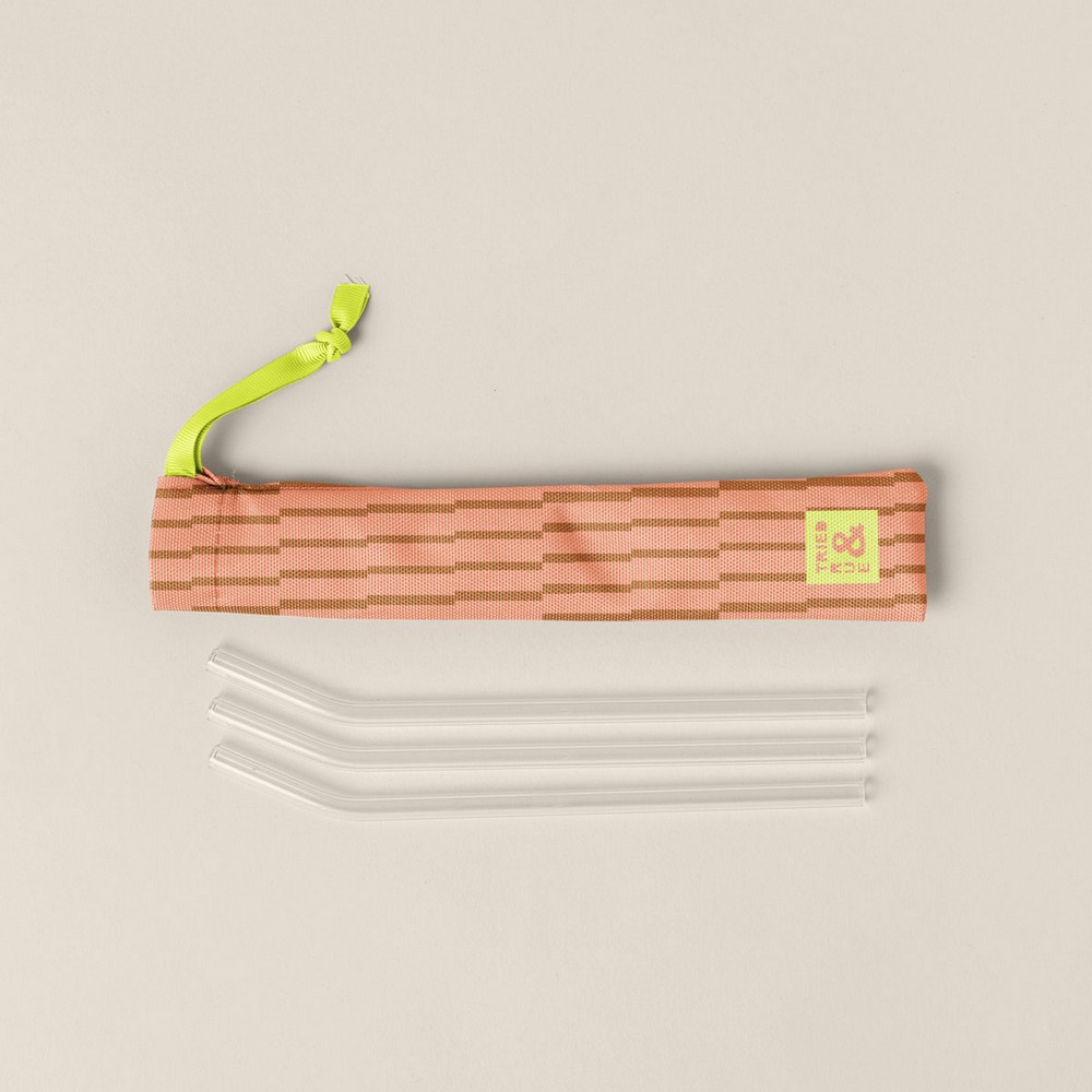 Pouch For Reusable Straws - 1000d RPET